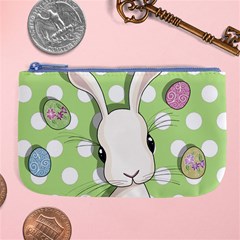 Easter Bunny  Large Coin Purse by Valentinaart