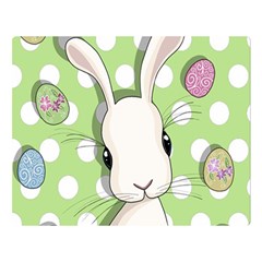 Easter Bunny  Double Sided Flano Blanket (large)  by Valentinaart