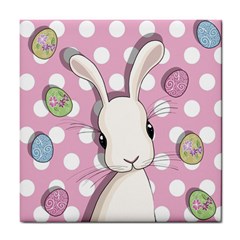 Easter Bunny  Tile Coasters by Valentinaart