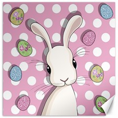 Easter Bunny  Canvas 16  X 16   by Valentinaart