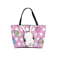 Easter Bunny  Shoulder Handbags by Valentinaart