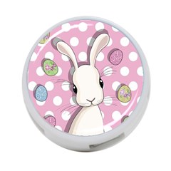 Easter Bunny  4-port Usb Hub (one Side) by Valentinaart