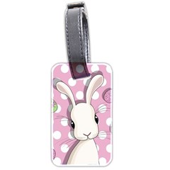 Easter Bunny  Luggage Tags (two Sides) by Valentinaart