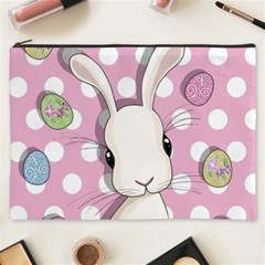 Easter Bunny  Cosmetic Bag (xxxl)  by Valentinaart