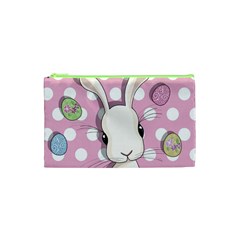 Easter Bunny  Cosmetic Bag (xs) by Valentinaart