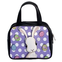 Easter Bunny  Classic Handbags (2 Sides) by Valentinaart