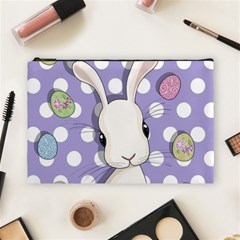 Easter Bunny  Cosmetic Bag (large)  by Valentinaart