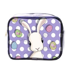 Easter Bunny  Mini Toiletries Bags by Valentinaart