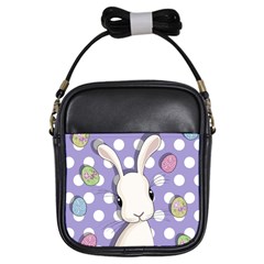 Easter Bunny  Girls Sling Bags by Valentinaart