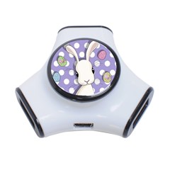 Easter Bunny  3-port Usb Hub by Valentinaart