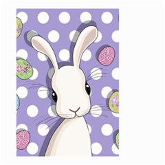 Easter Bunny  Small Garden Flag (two Sides) by Valentinaart