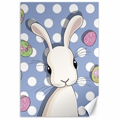 Easter Bunny  Canvas 12  X 18   by Valentinaart