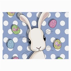 Easter Bunny  Large Glasses Cloth by Valentinaart