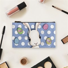 Easter Bunny  Cosmetic Bag (small)  by Valentinaart