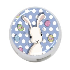 Easter Bunny  4-port Usb Hub (one Side) by Valentinaart