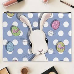 Easter Bunny  Cosmetic Bag (xxxl)  by Valentinaart