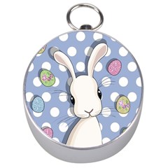 Easter Bunny  Silver Compasses by Valentinaart