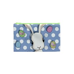 Easter Bunny  Cosmetic Bag (xs) by Valentinaart