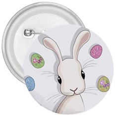 Easter Bunny  3  Buttons by Valentinaart