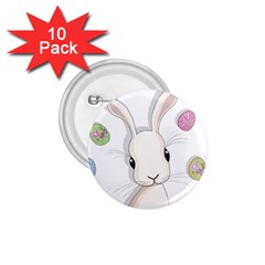 Easter Bunny  1 75  Buttons (10 Pack) by Valentinaart