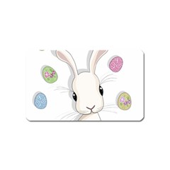 Easter Bunny  Magnet (name Card) by Valentinaart