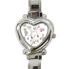 Easter Bunny  Heart Italian Charm Watch by Valentinaart