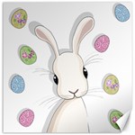 Easter bunny  Canvas 16  x 16   15.2 x15.41  Canvas - 1