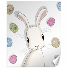 Easter Bunny  Canvas 16  X 20   by Valentinaart