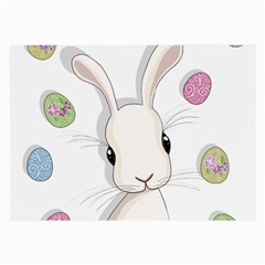 Easter Bunny  Large Glasses Cloth by Valentinaart