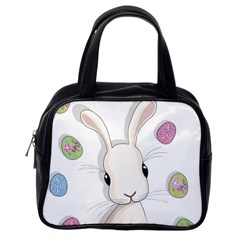 Easter Bunny  Classic Handbags (one Side) by Valentinaart