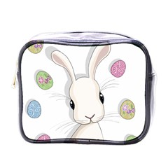 Easter Bunny  Mini Toiletries Bags by Valentinaart