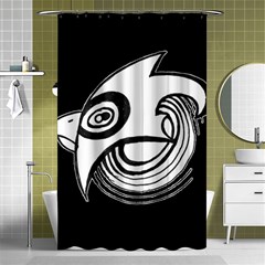 Bird Shower Curtain 48  X 72  (small)  by ValentinaDesign