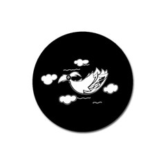 Bird Magnet 3  (round)