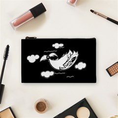 Bird Cosmetic Bag (small)  by ValentinaDesign