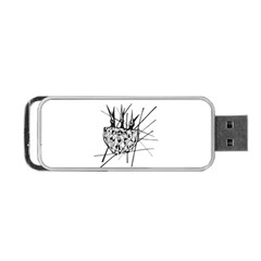 Bird Portable Usb Flash (one Side) by ValentinaDesign