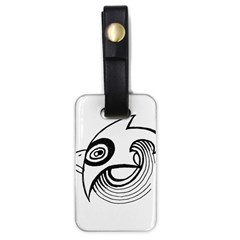 Bird Luggage Tags (one Side)  by ValentinaDesign