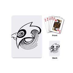 Bird Playing Cards (mini)  by ValentinaDesign