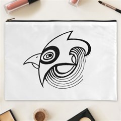 Bird Cosmetic Bag (xxxl)  by ValentinaDesign