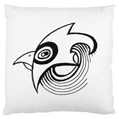 Bird Standard Flano Cushion Case (two Sides) by ValentinaDesign