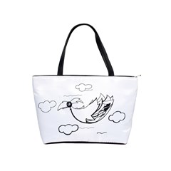 Bird Shoulder Handbags by ValentinaDesign