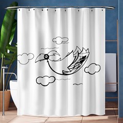 Bird Shower Curtain 60  X 72  (medium)  by ValentinaDesign