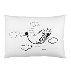 Bird Pillow Case (two Sides) by ValentinaDesign