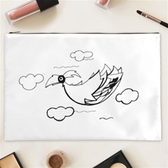 Bird Cosmetic Bag (xxl)  by ValentinaDesign