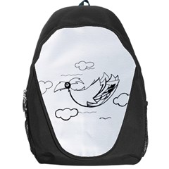 Bird Backpack Bag by ValentinaDesign