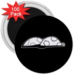 Turtle 3  Magnets (100 pack) Front