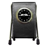 Turtle Pen Holder Desk Clocks Front