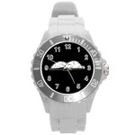 Turtle Round Plastic Sport Watch (L) Front