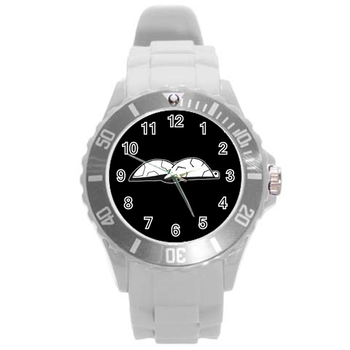 Turtle Round Plastic Sport Watch (L)