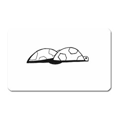 Turtle Magnet (rectangular) by ValentinaDesign