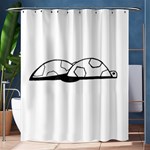 Turtle Shower Curtain 60  x 72  (Medium)  60 x72  Curtain